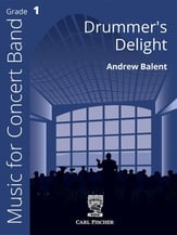 Drummer's Delight Concert Band sheet music cover